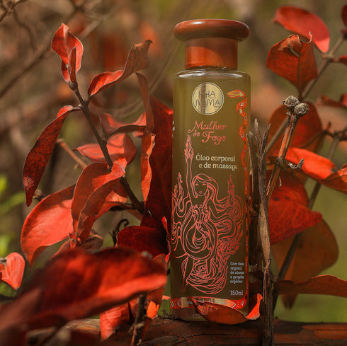 Óleo Corporal Mulher do Fogo